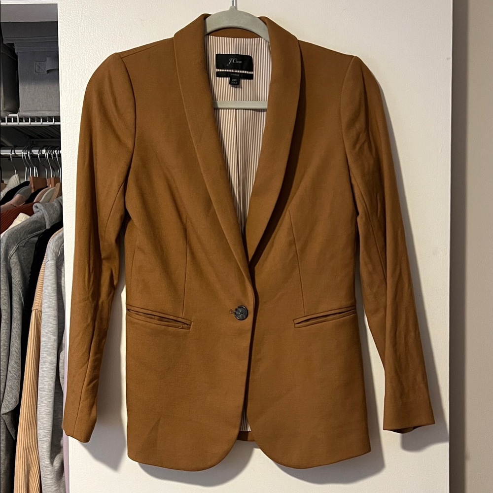 J Crew Parke - Women's Camel Blazer